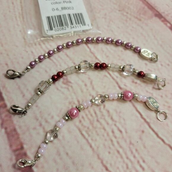 Boogaloo bracelets (3) 0/6 mo 4.38" - Picture 5 of 6